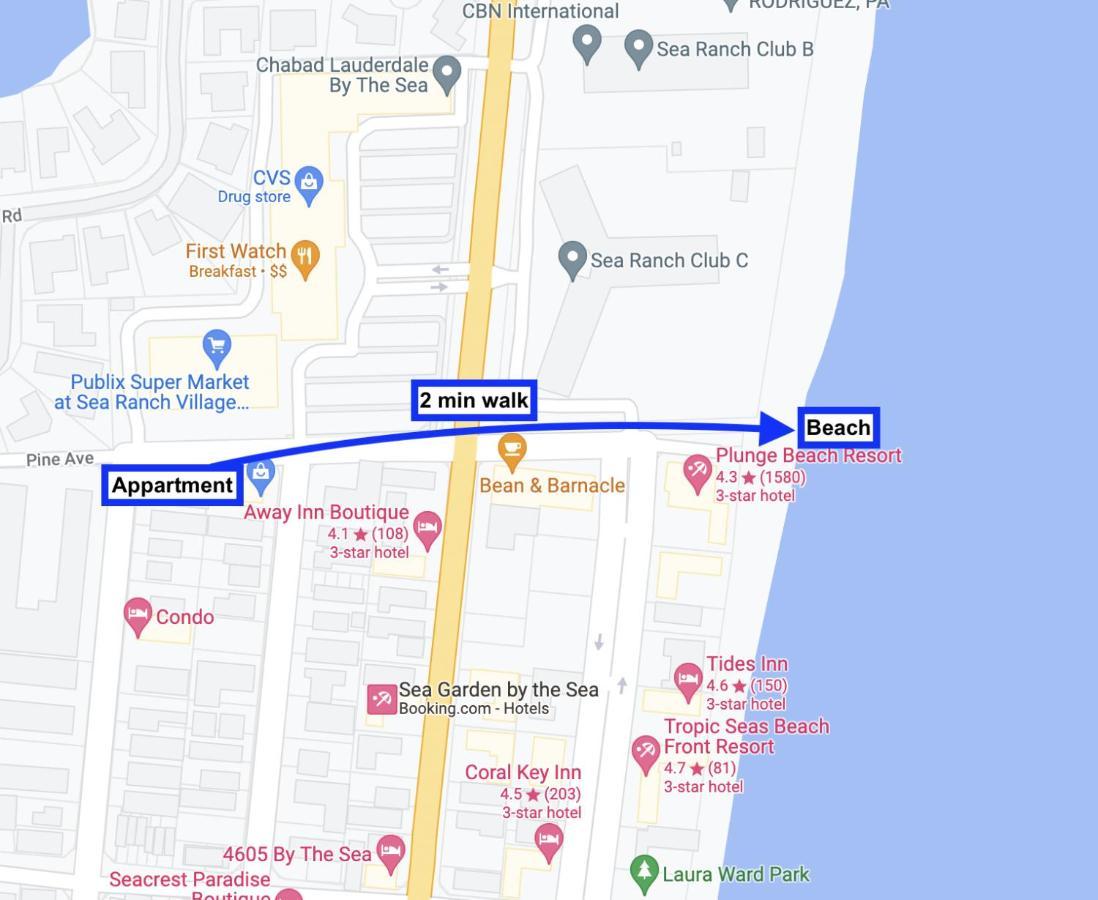 Great Location Condo 2 Min Walk From The Beach Fort Lauderdale Buitenkant foto